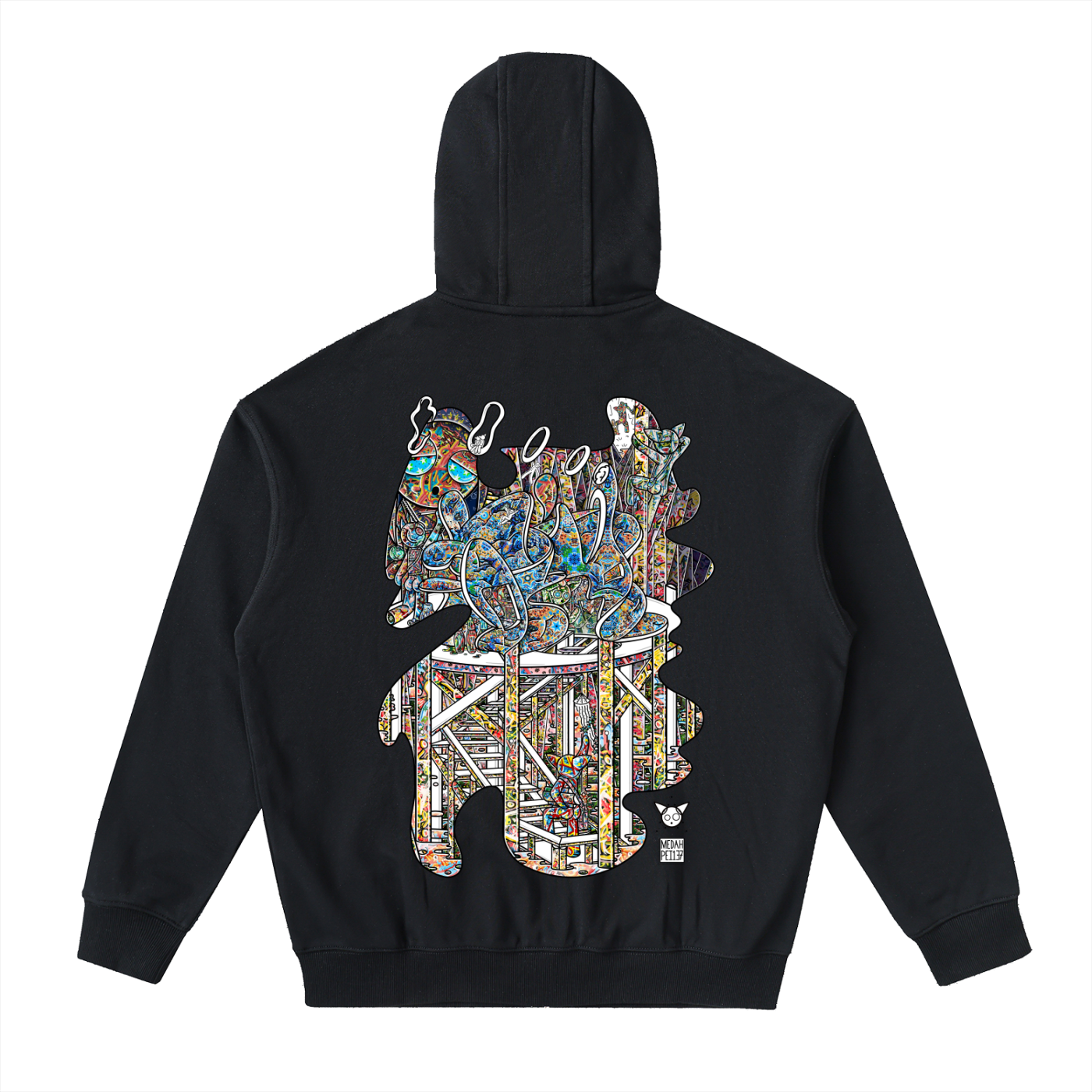 Family Fortress - Drop-Shoulder Zip Up Hoodie