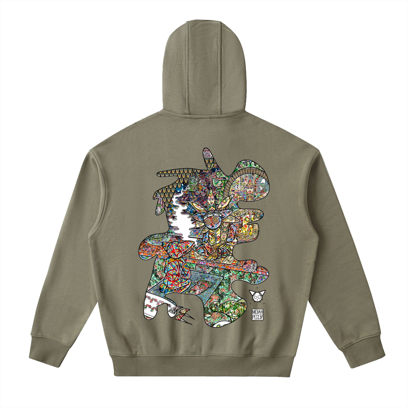 Lesson Learned - Drop-Shoulder Zip Up Hoodie