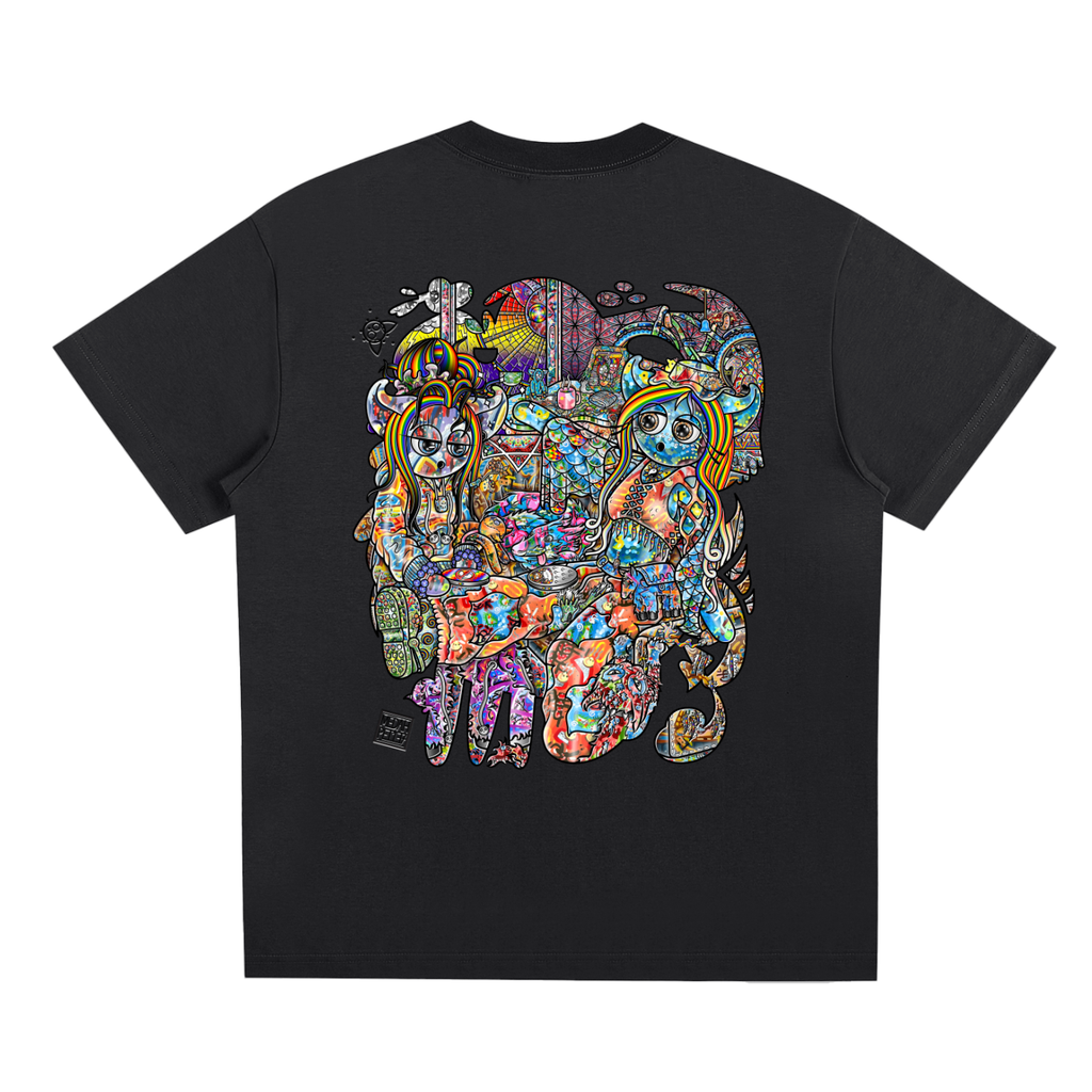 Feeling Ubiquitously Cyclical Karma- Quick-Dry Cooling T-Shirt