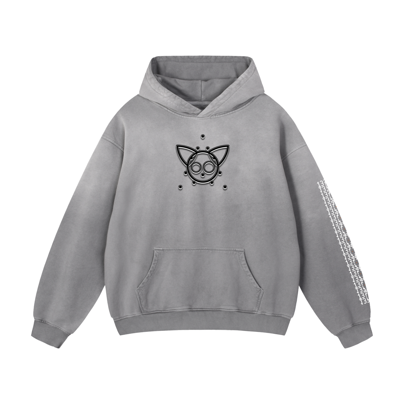 Sensificity - Heavyweight Sunfade Oversized Hoodie