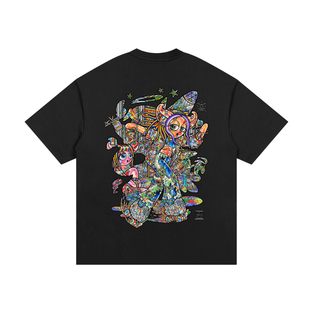 Rolling Into Newfound Grace - Essential Heavyweight Cotton T-Shirt