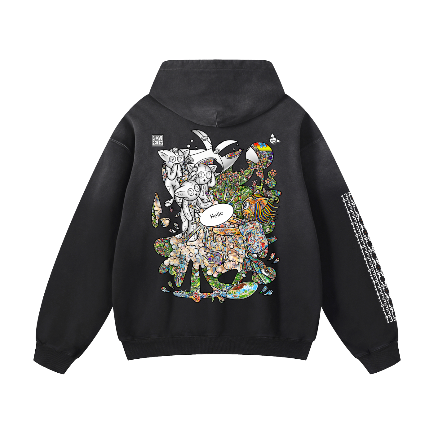 Other Wordly - Heavyweight Sunfade Oversized Hoodie