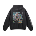 Face Off - Heavyweight Sunfade Oversized Hoodie