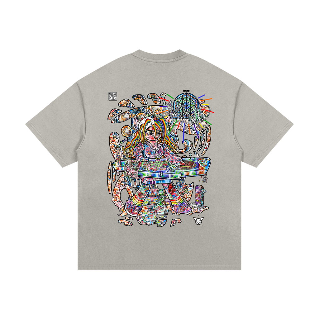 Pushing Buttons - Essential Heavyweight Cotton T-Shirt