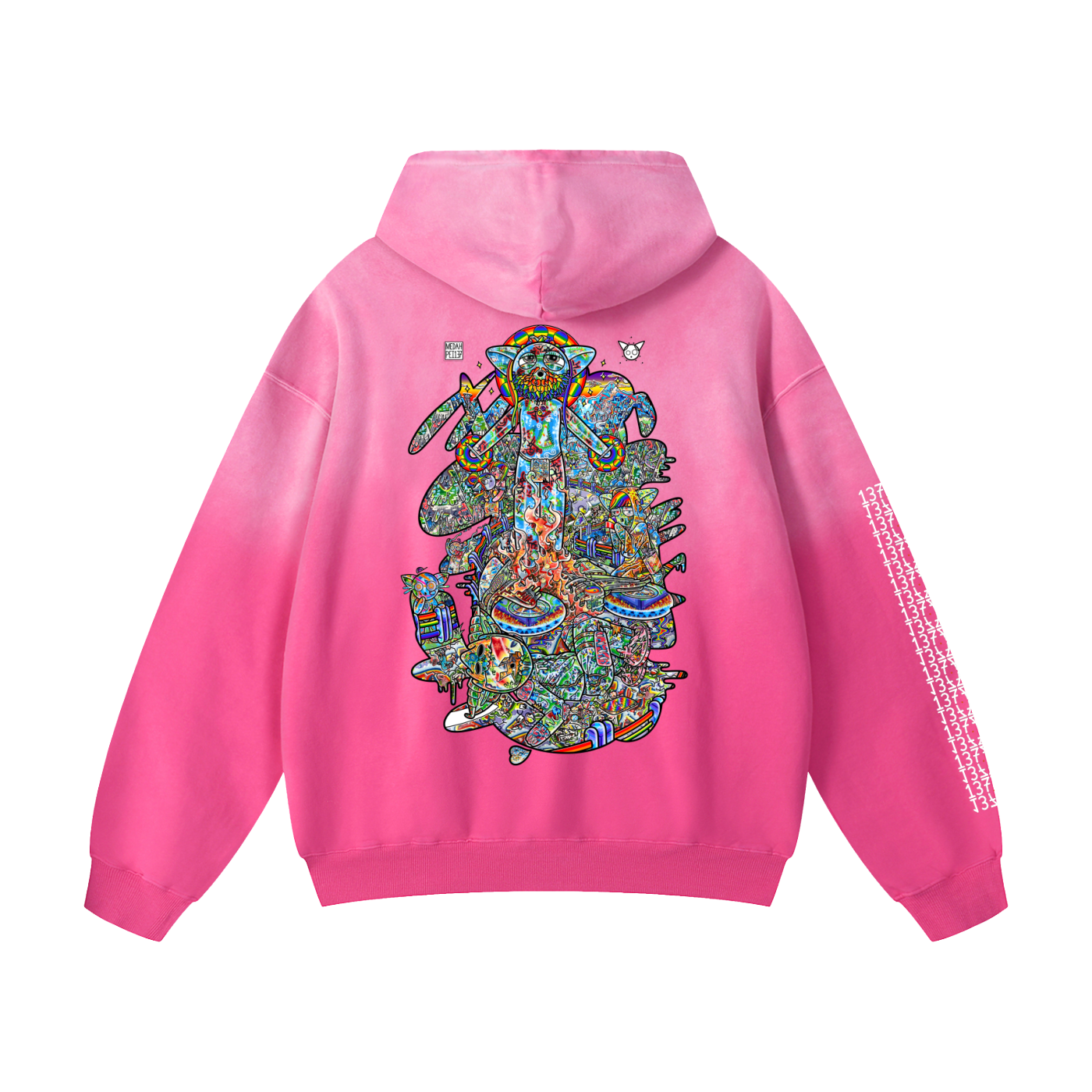 From The Wreckage - Heavyweight Sunfade Oversized Hoodie