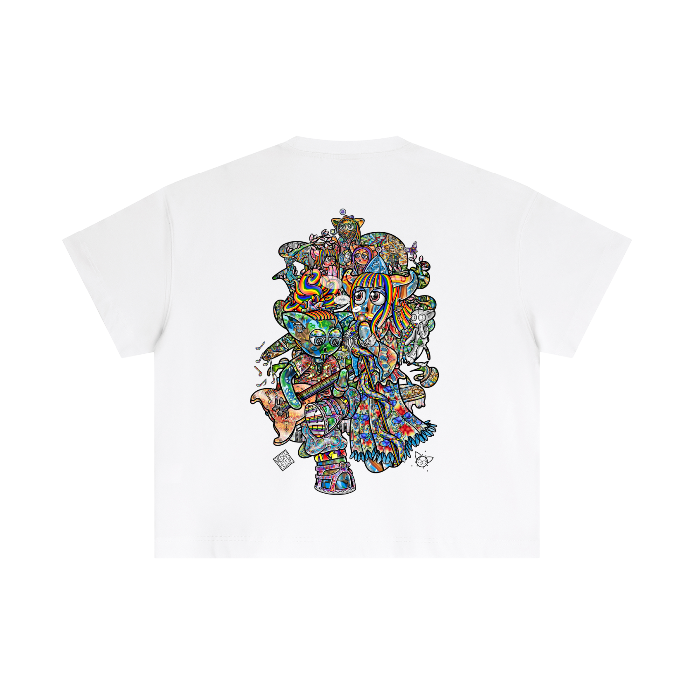 Manifesting Our Essence - Cotton Boxy T-Shirt