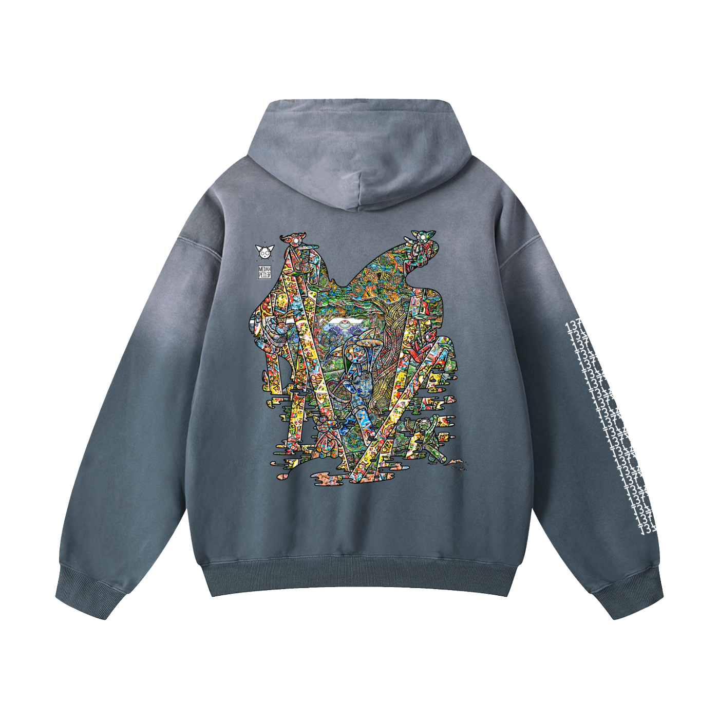 Orchard of Life - Heavyweight Sunfade Oversized Hoodie
