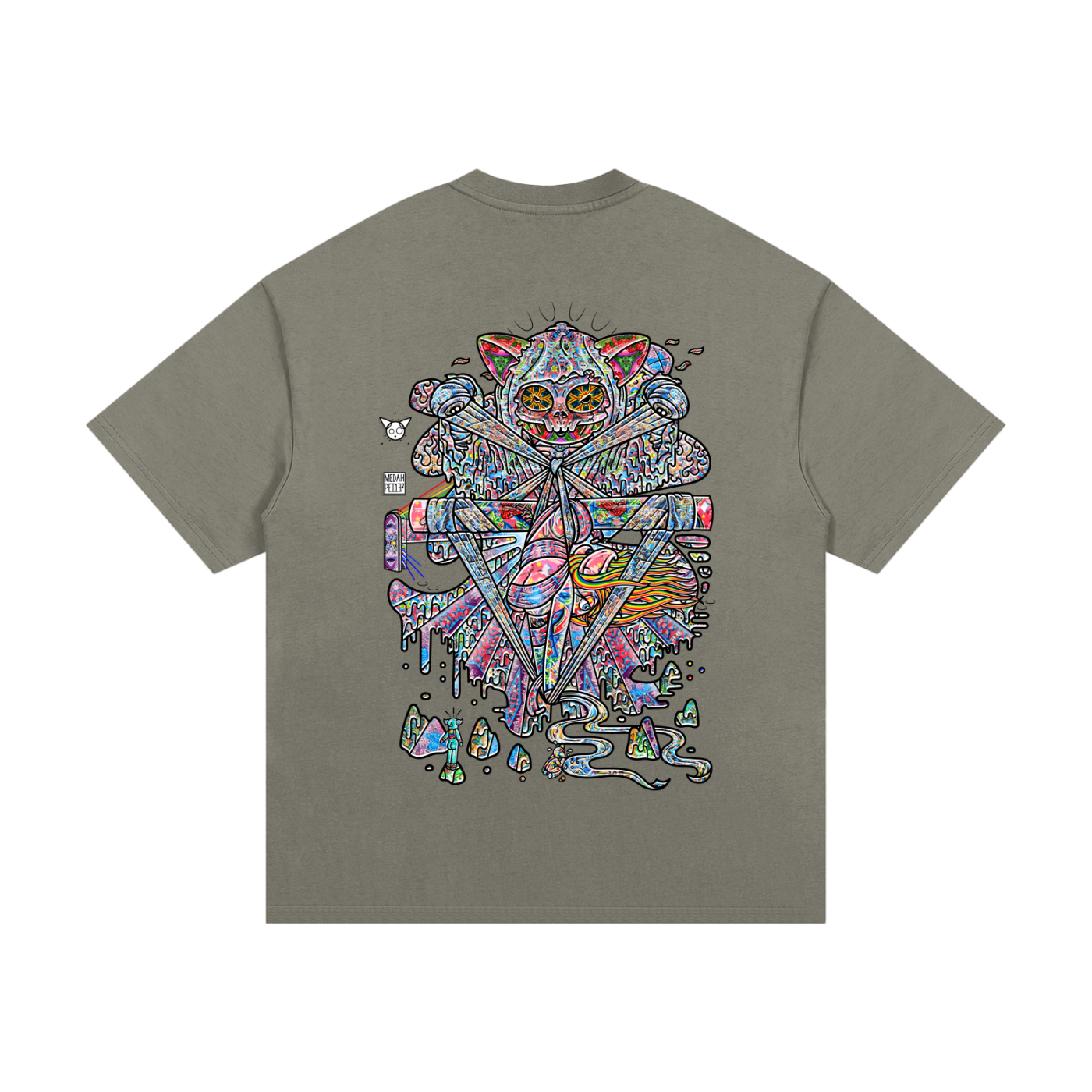 Balancing Negativity - Essential Heavyweight Cotton T-Shirt