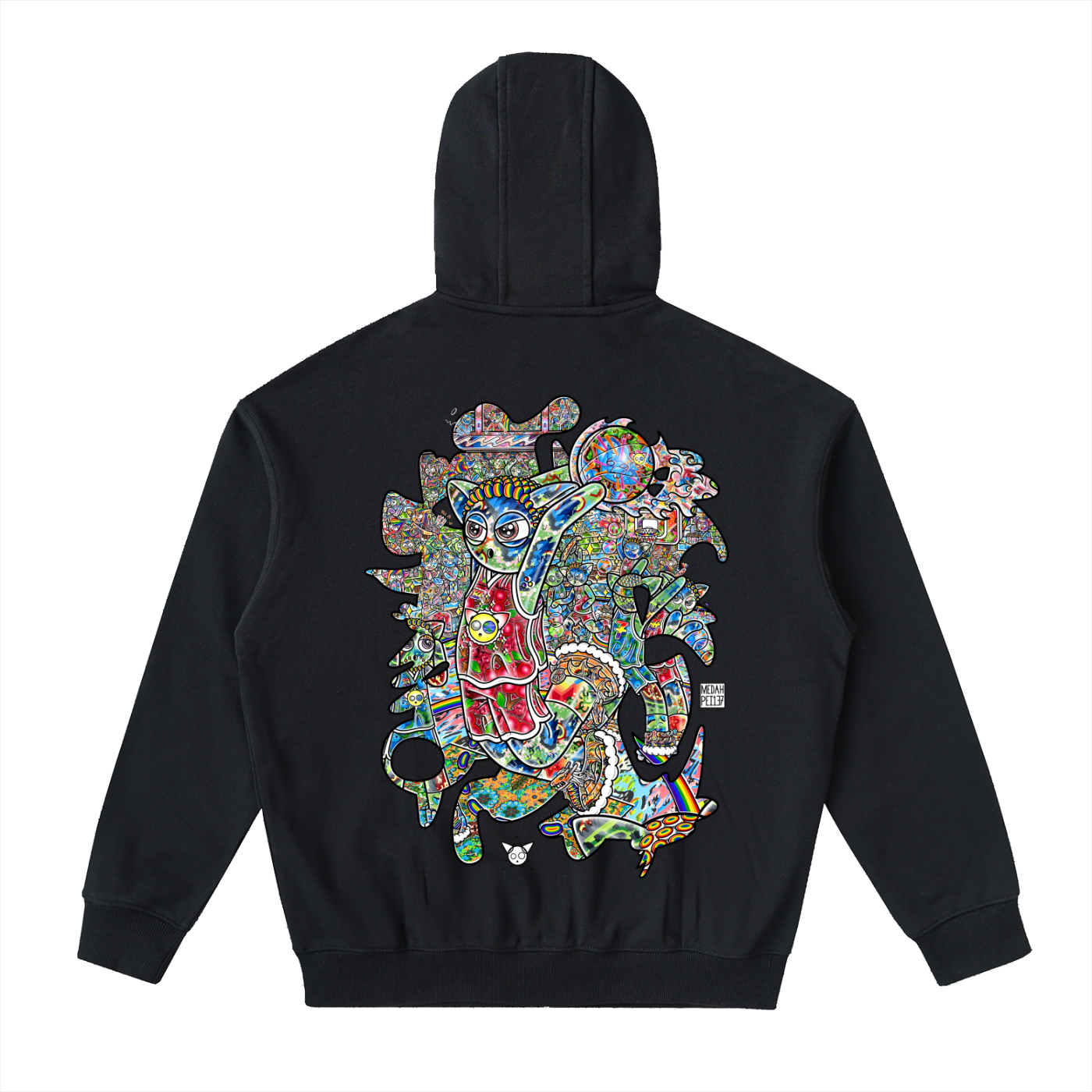 All In - Drop-Shoulder Zip Up Hoodie