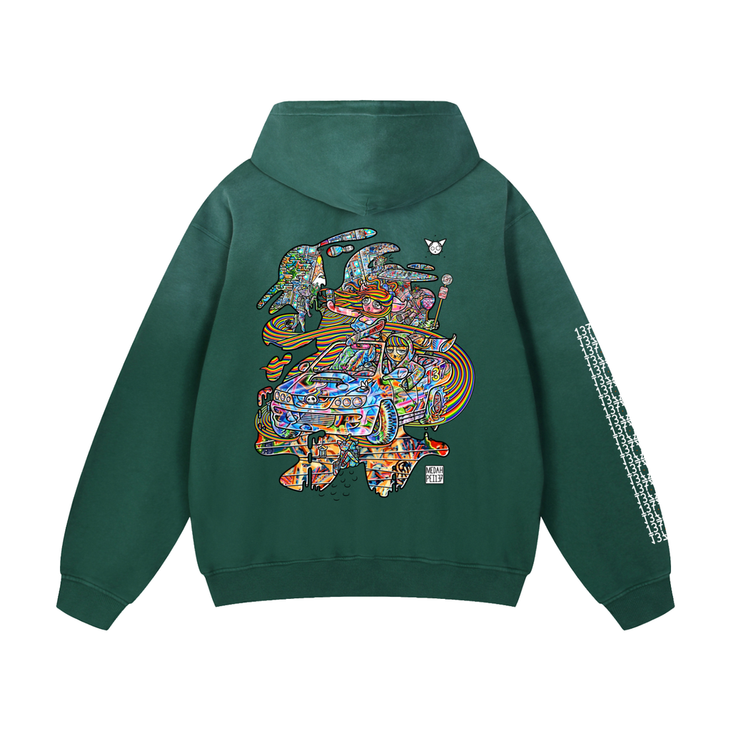 Tale Spin - Heavyweight Sunfade Oversized Hoodie