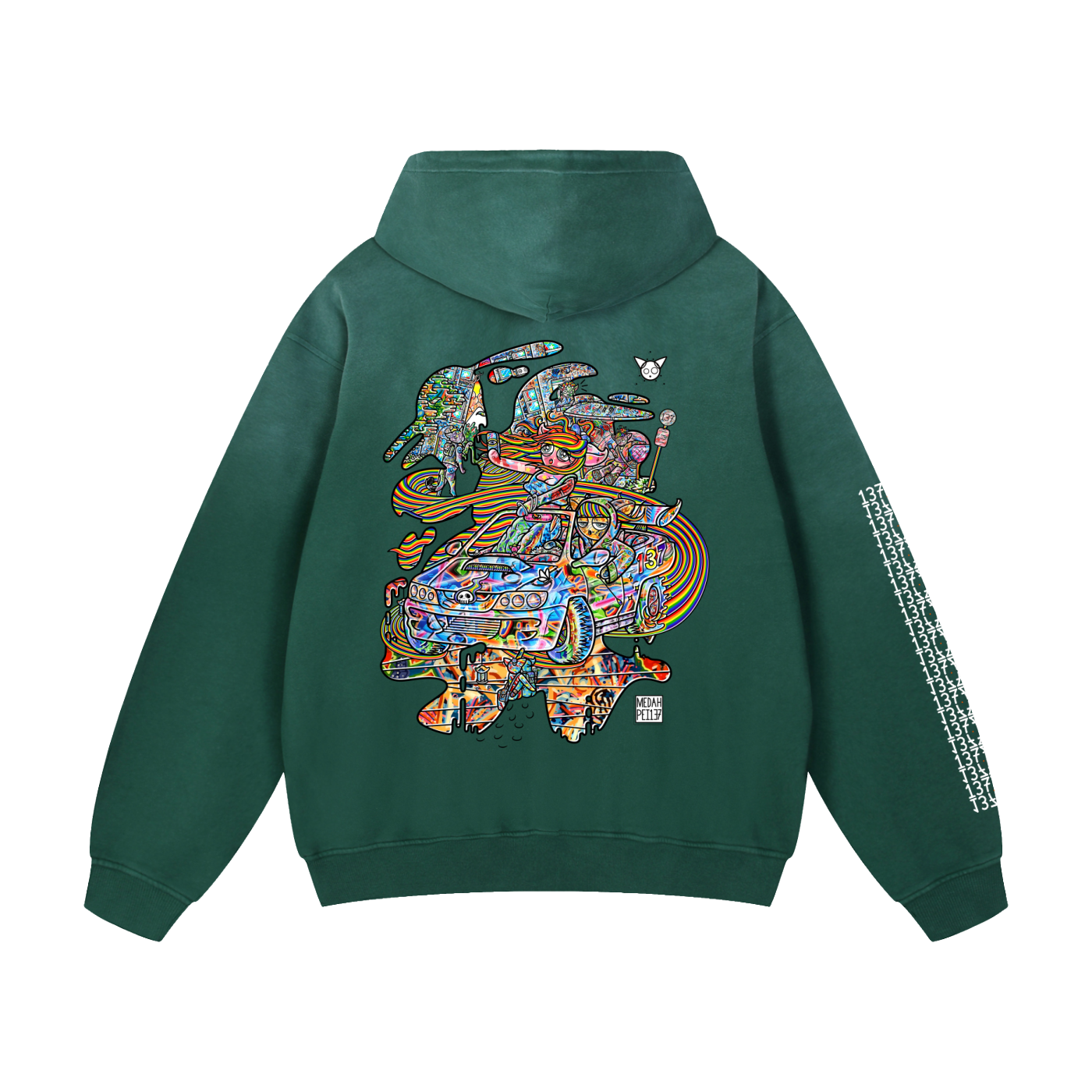 Tale Spin - Heavyweight Sunfade Oversized Hoodie