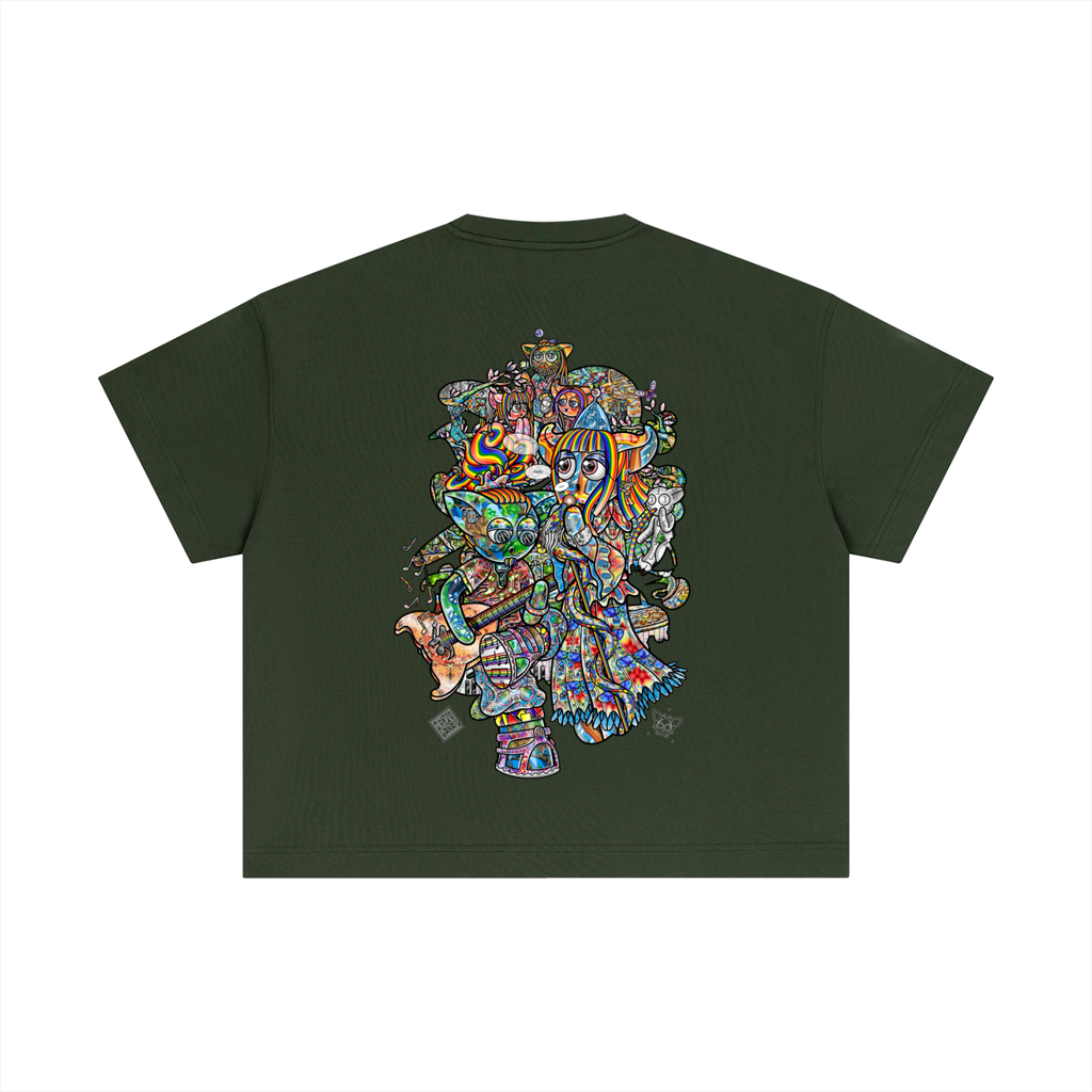 Manifesting Our Essence - Cotton Boxy T-Shirt