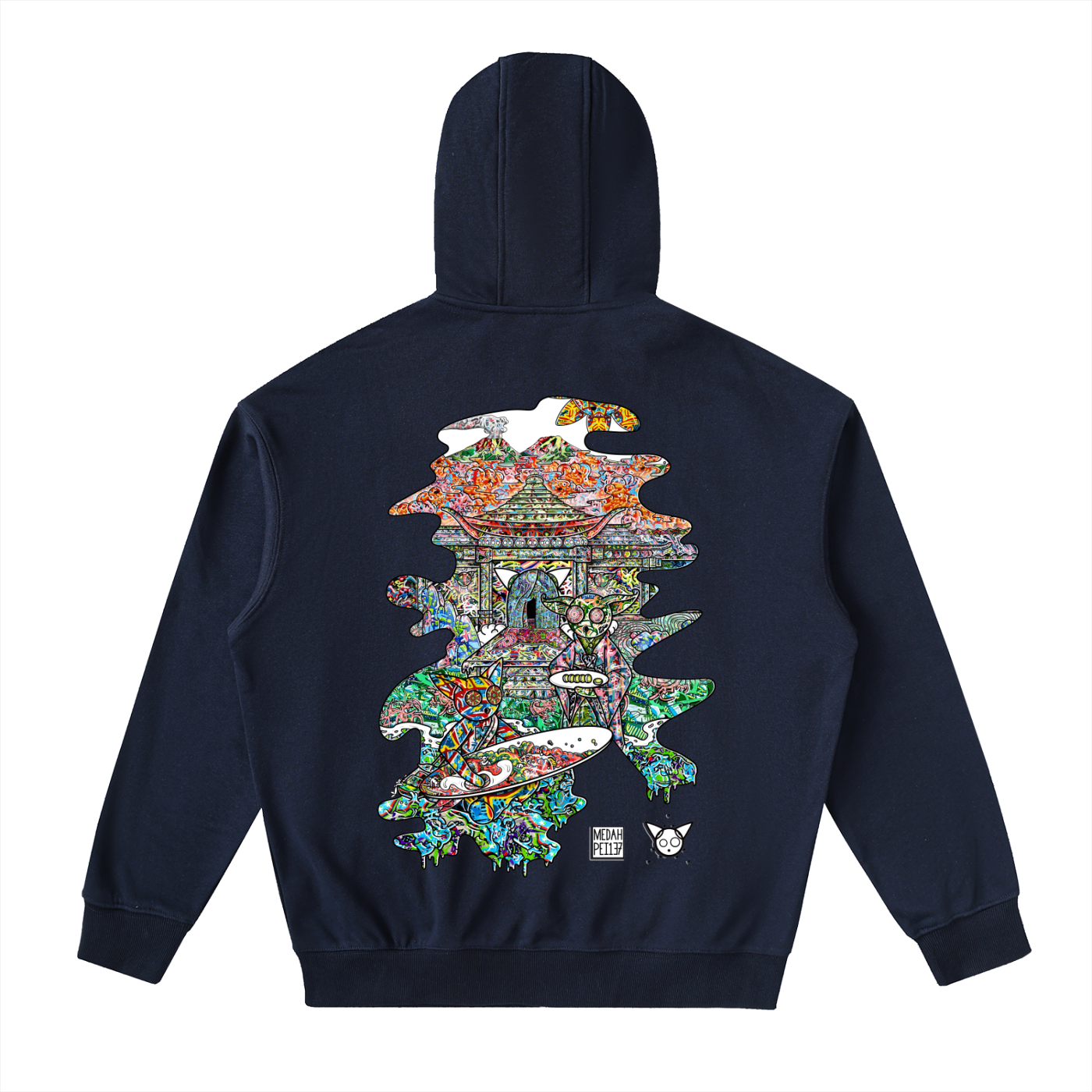 Horizons - Drop-Shoulder Zip Up Hoodie