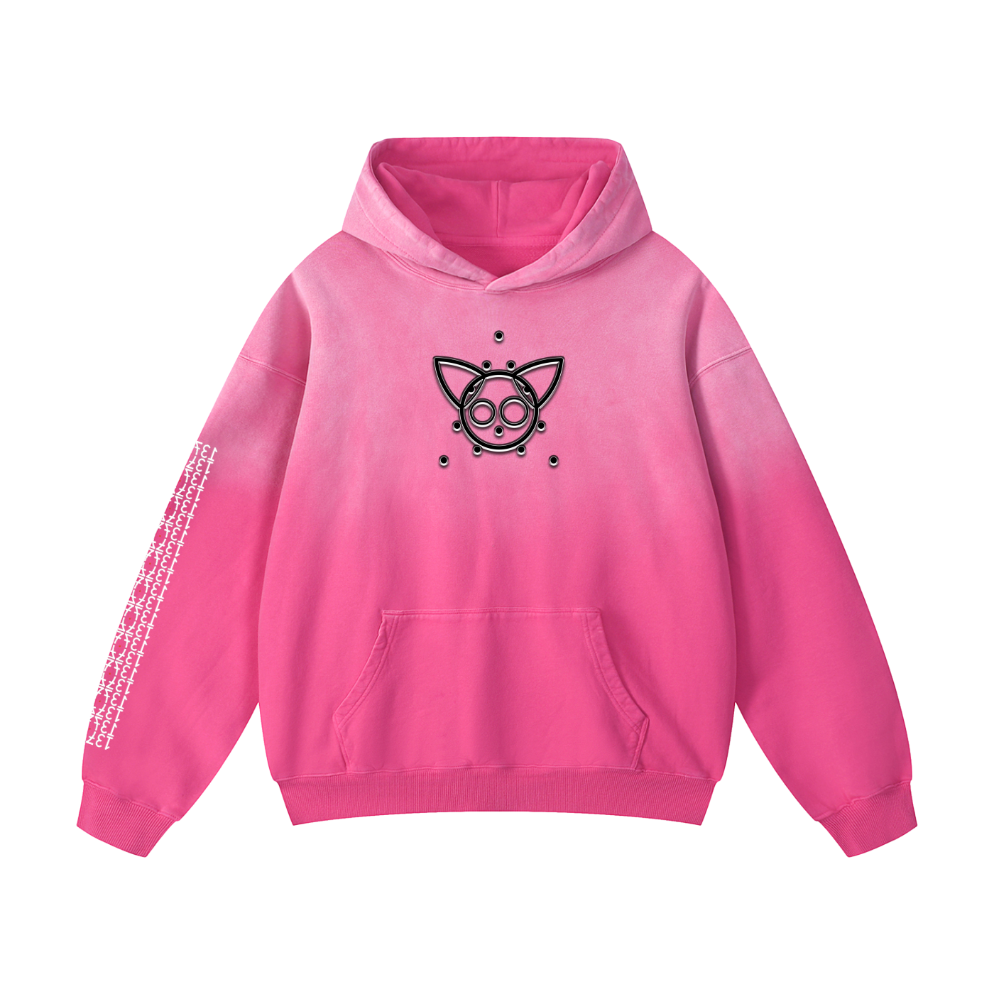 Combination Chatter- Heavyweight Sunfade Oversized Hoodie