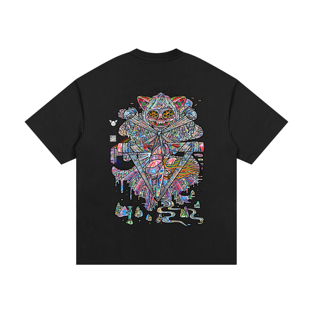 Balancing Negativity - Essential Heavyweight Cotton T-Shirt