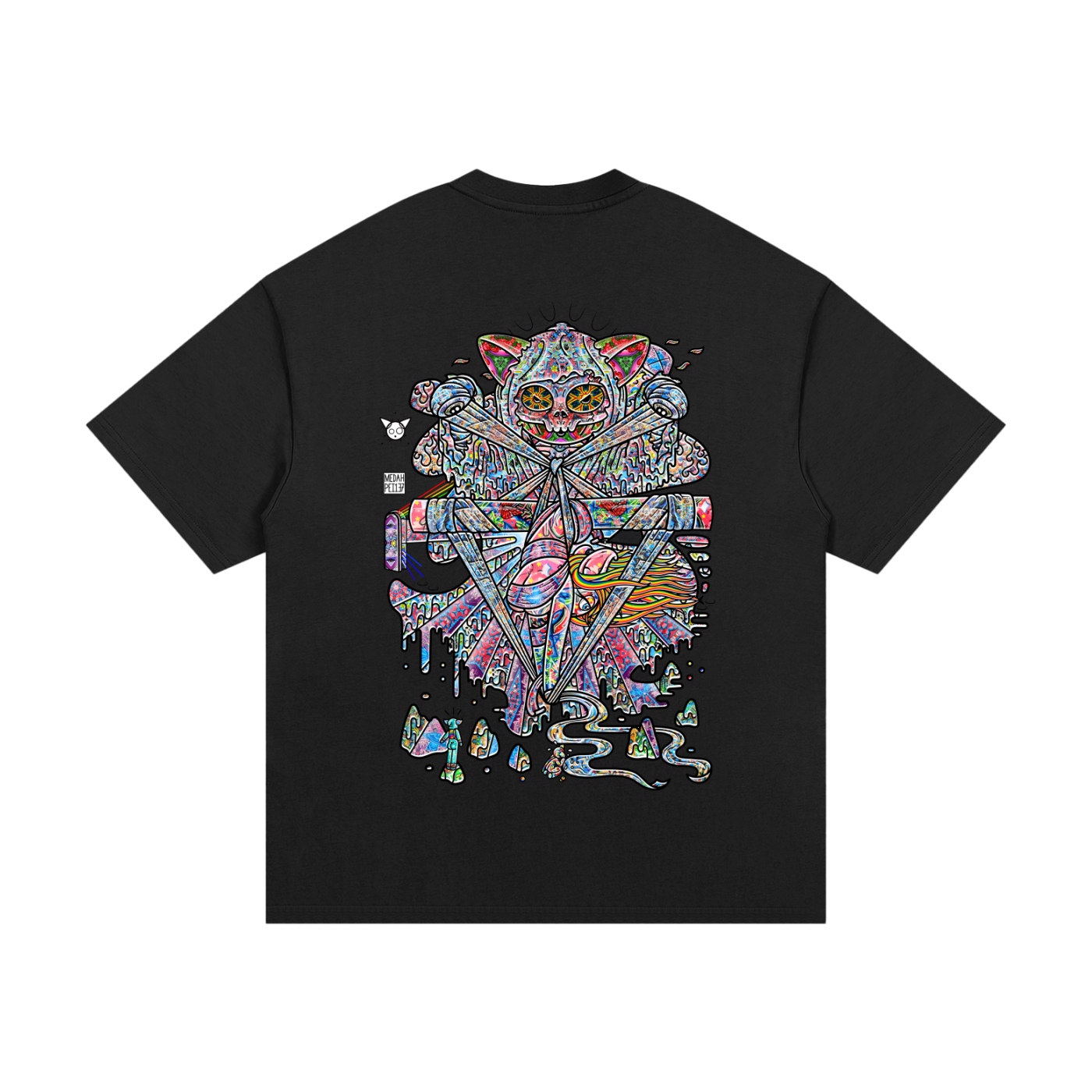 Balancing Negativity - Essential Heavyweight Cotton T-Shirt