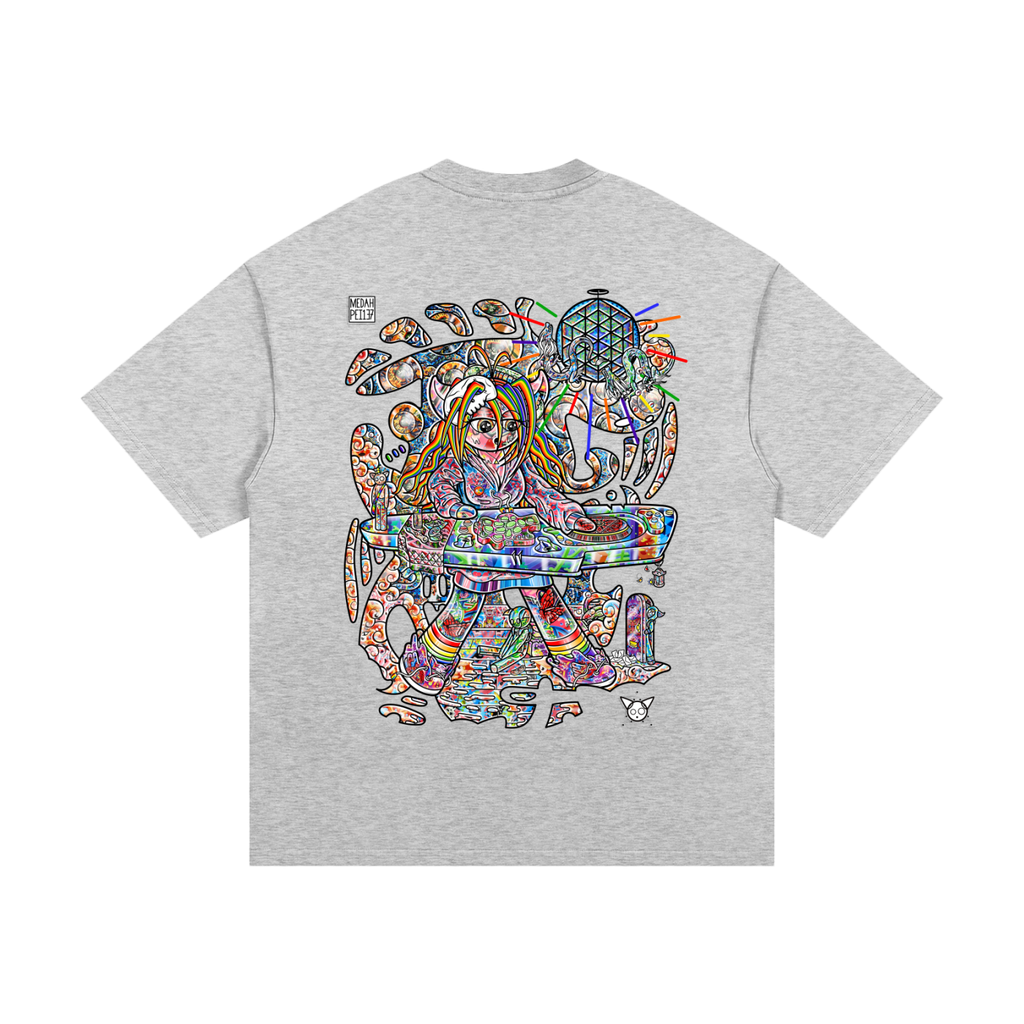 Pushing Buttons - Essential Heavyweight Cotton T-Shirt