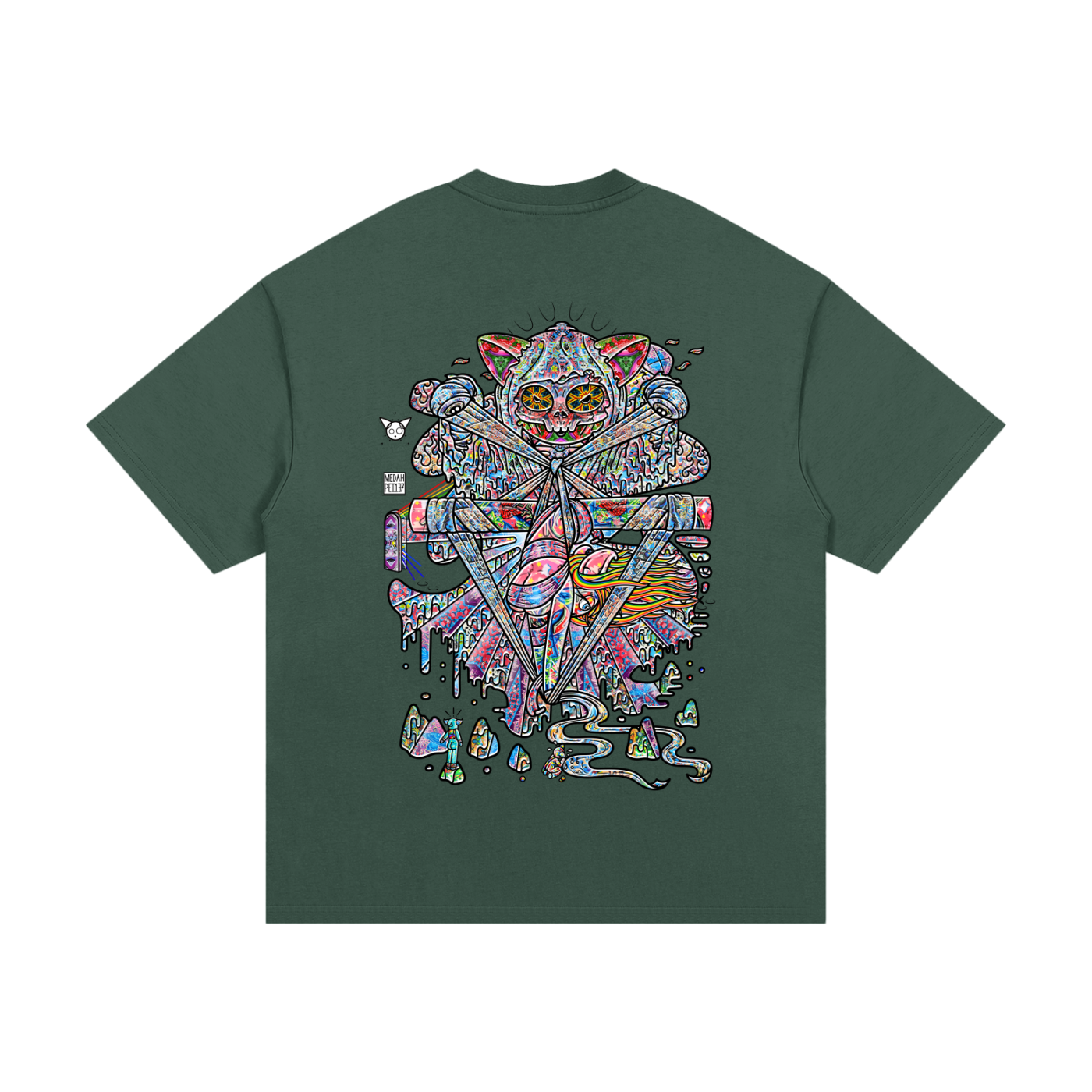 Balancing Negativity - Essential Heavyweight Cotton T-Shirt