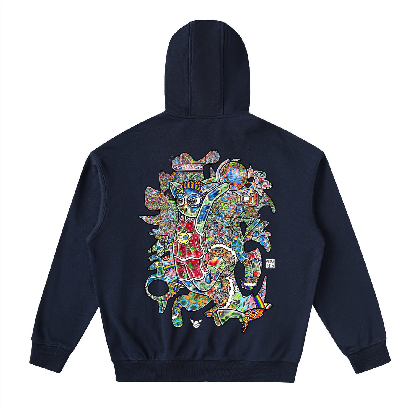 All In - Drop-Shoulder Zip Up Hoodie