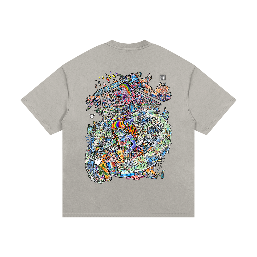 Another Day In Paradise - Essential Heavyweight Cotton T-Shirt