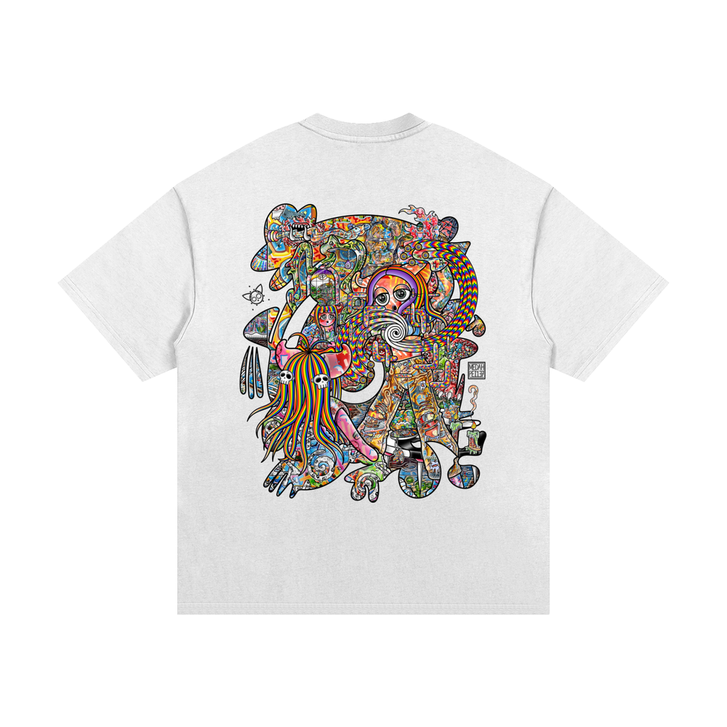 Light Enjoys Darkness - Essential Heavyweight Cotton T-Shirt