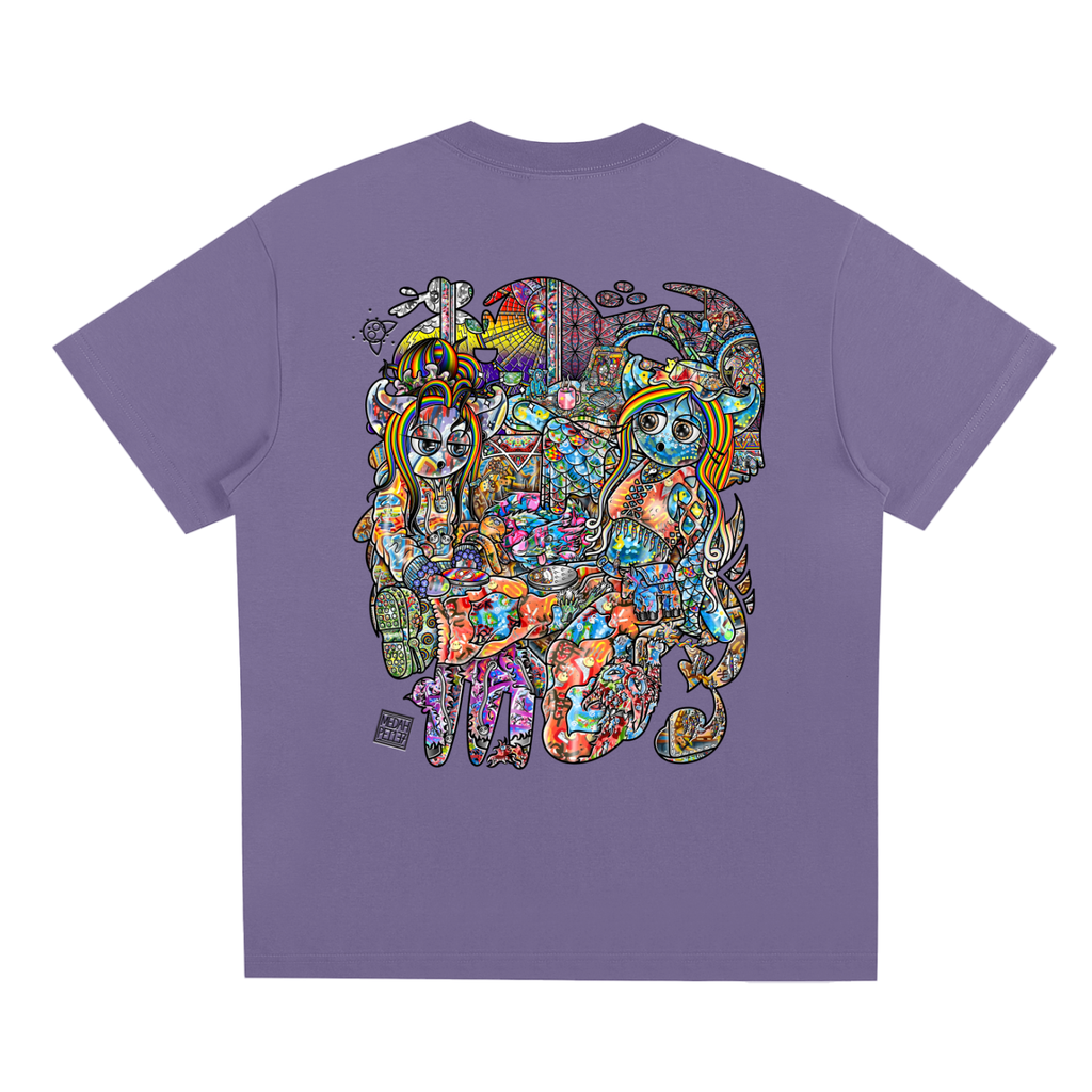 Feeling Ubiquitously Cyclical Karma- Quick-Dry Cooling T-Shirt
