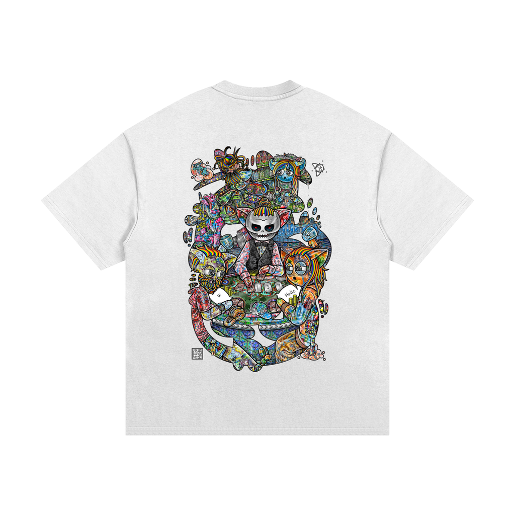 Two Truths and a Lie- Essential Heavyweight Cotton T-Shirt