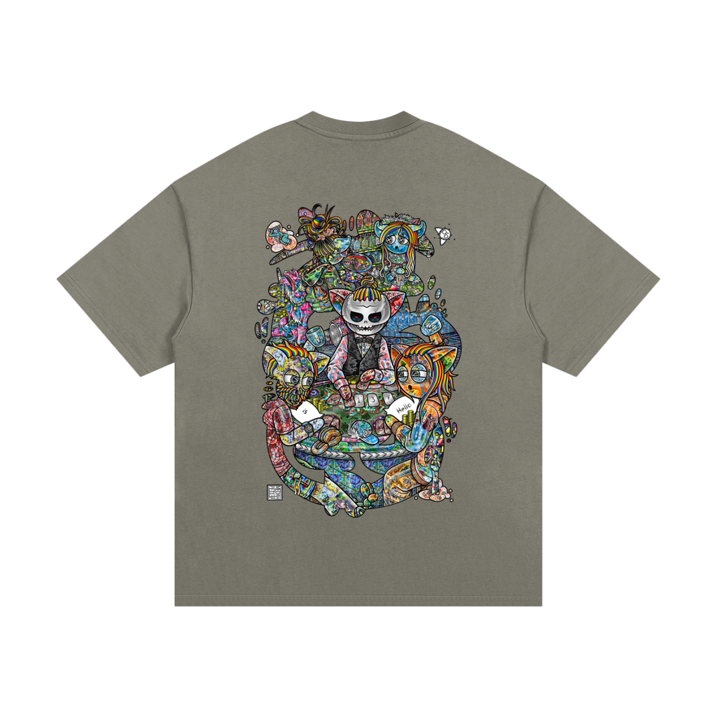 Two Truths and a Lie- Essential Heavyweight Cotton T-Shirt