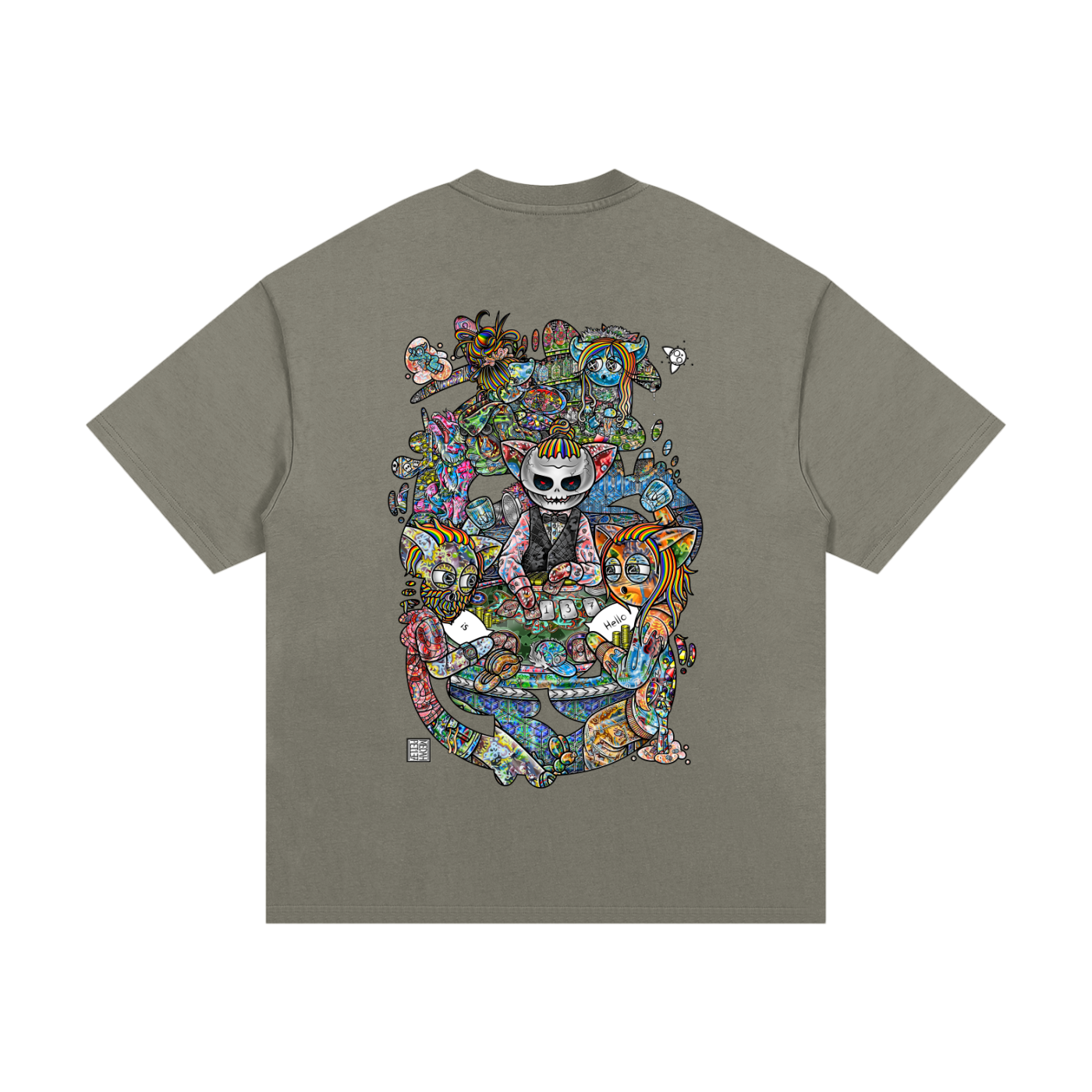 Two Truths and a Lie- Essential Heavyweight Cotton T-Shirt
