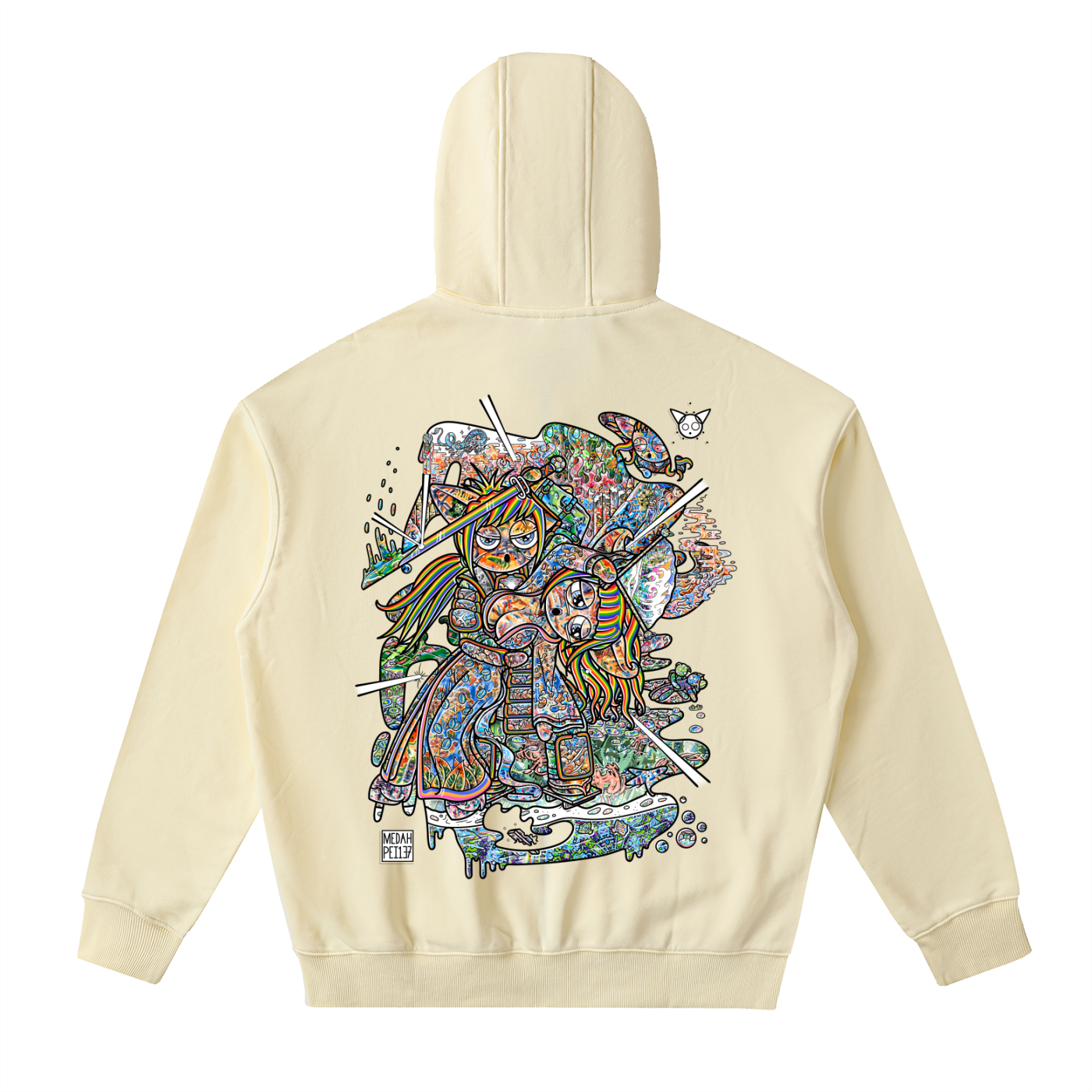 The Stimulation - Drop-Shoulder Zip Up Hoodie