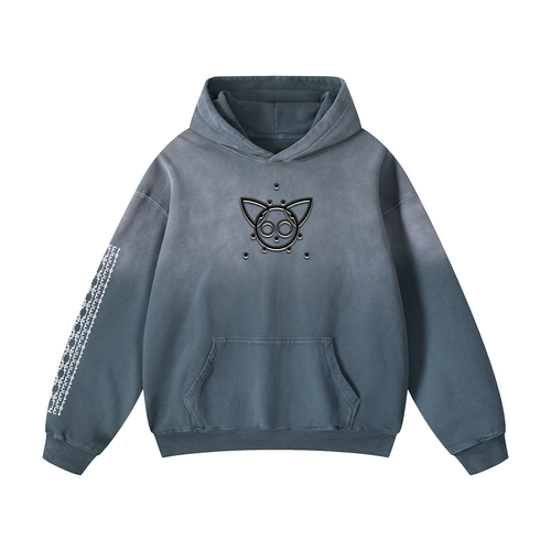 Blind Spot - Heavyweight Sunfade Oversized Hoodie