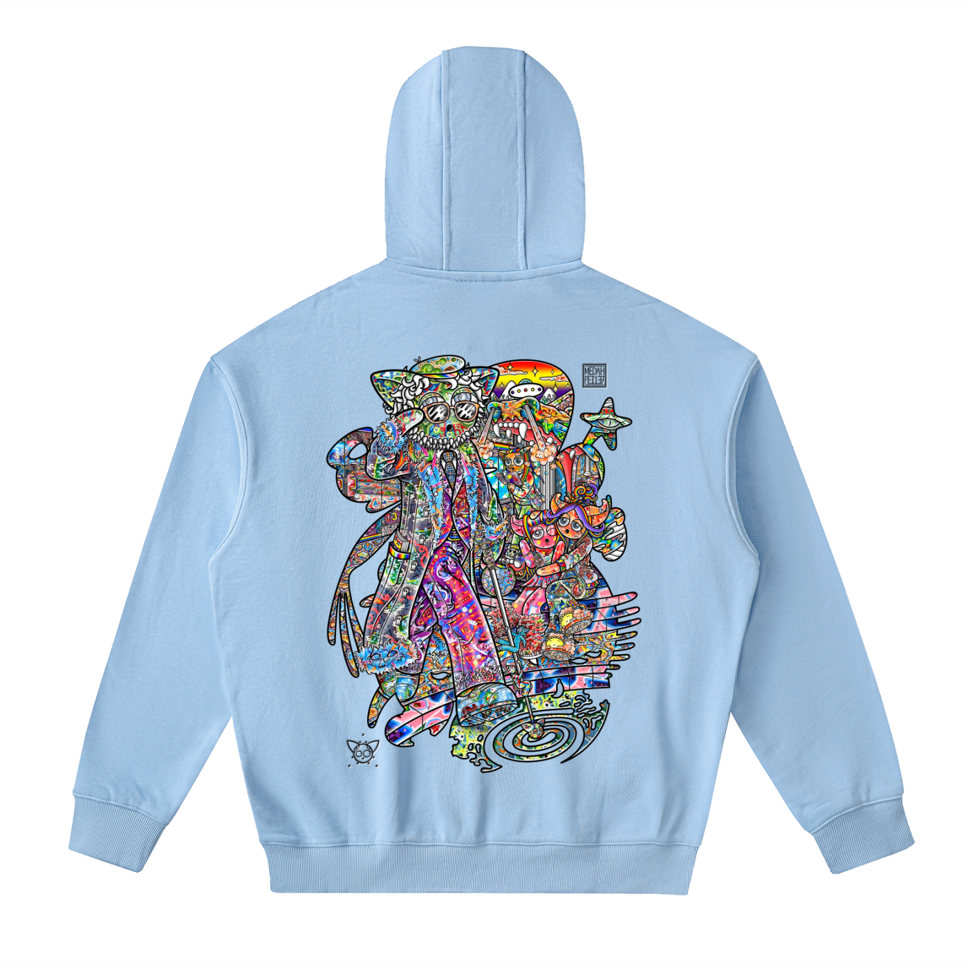 Blind Spot - Drop-Shoulder Zip Up Hoodie