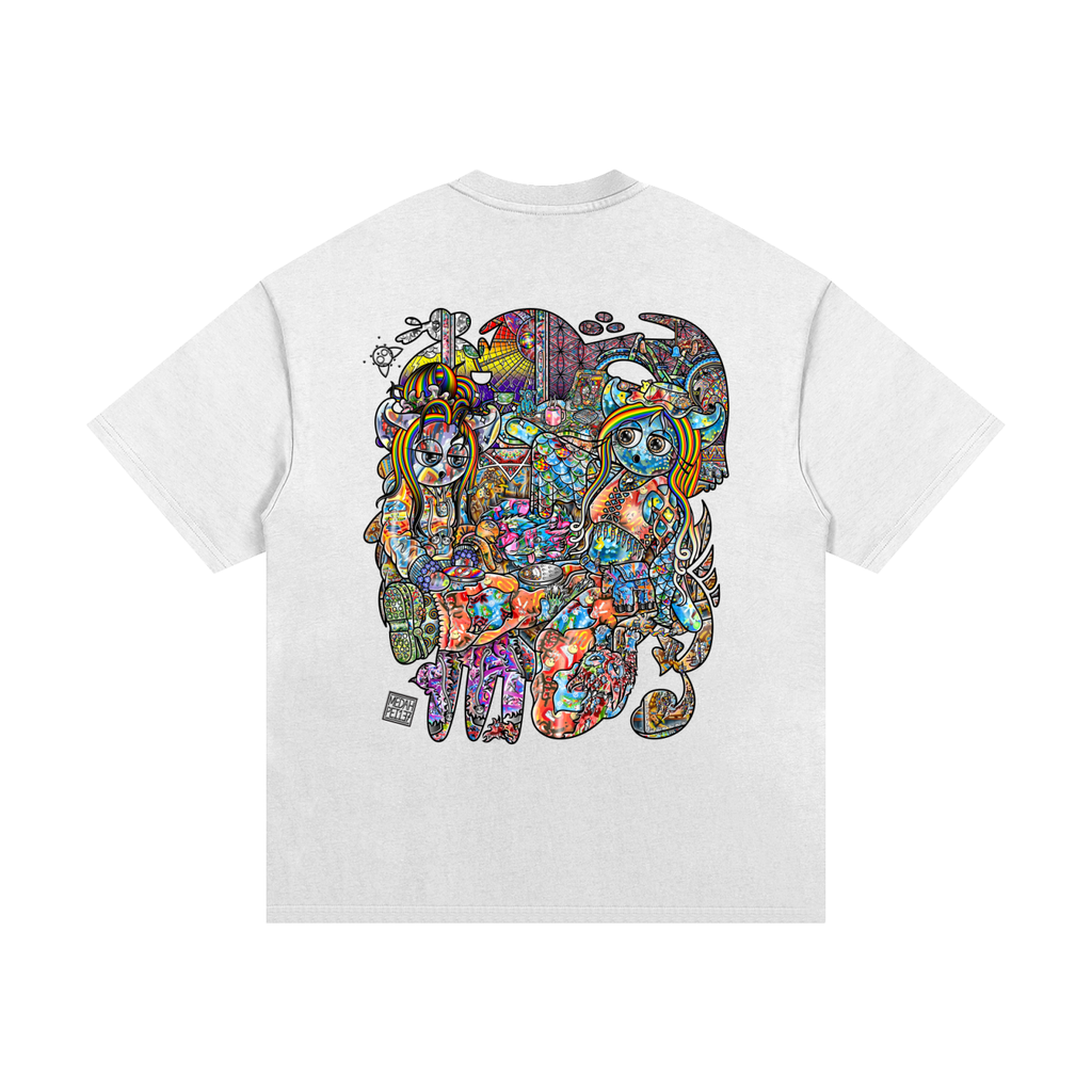 Feeling Ubiquitously Cyclical Karma - Essential Heavyweight Cotton T-Shirt