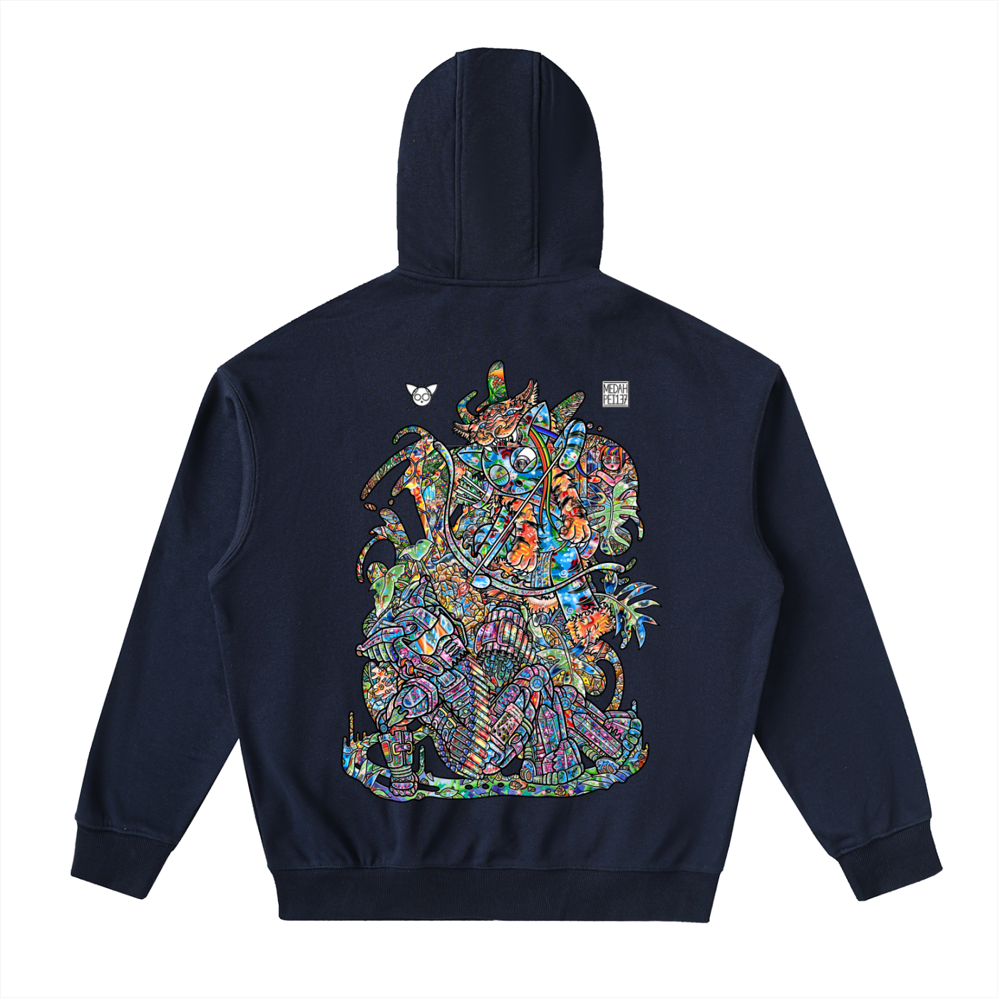 Protect The Vibe - Drop-Shoulder Zip Up Hoodie