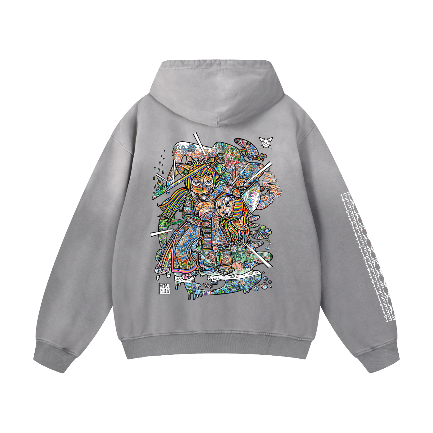 The Stimulation - Heavyweight Sunfade Oversized Hoodie