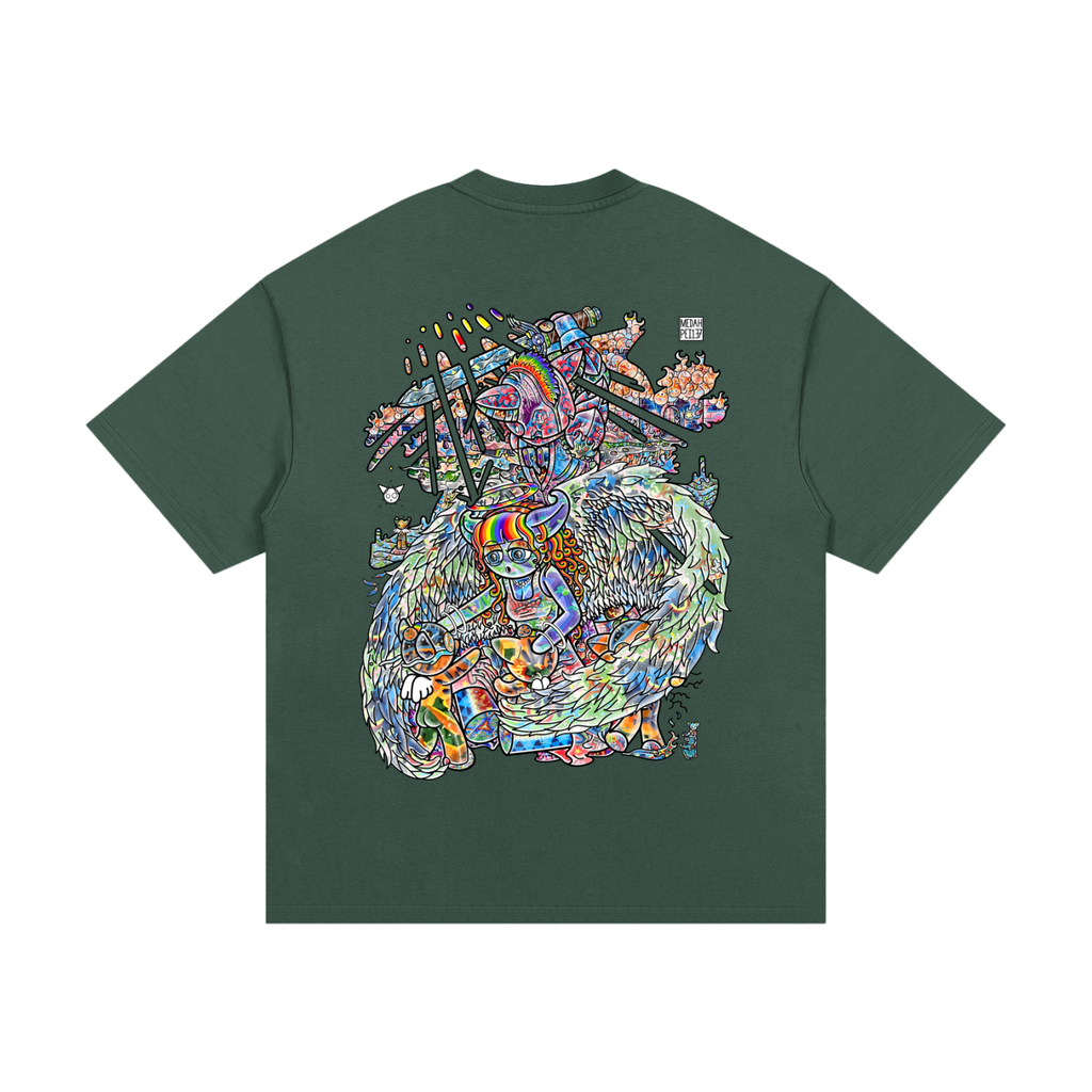 Another Day In Paradise - Essential Heavyweight Cotton T-Shirt