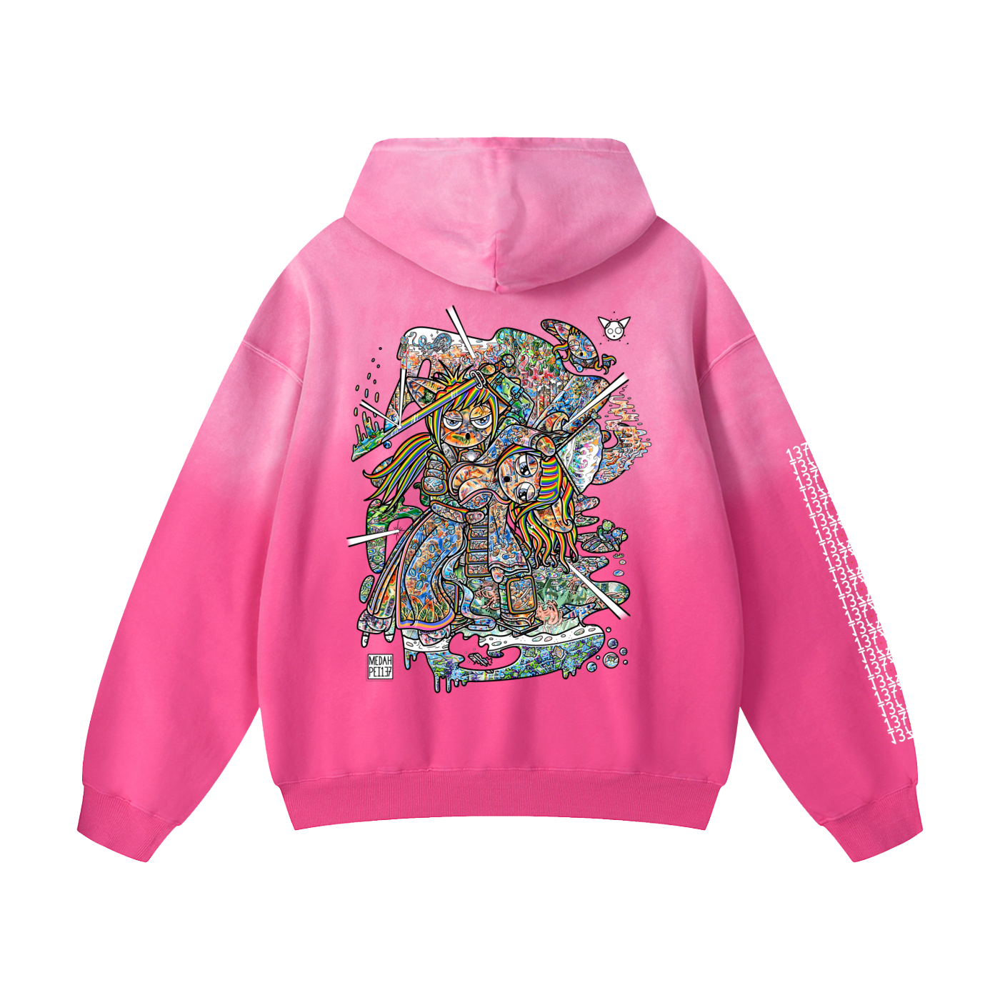 The Stimulation - Heavyweight Sunfade Oversized Hoodie