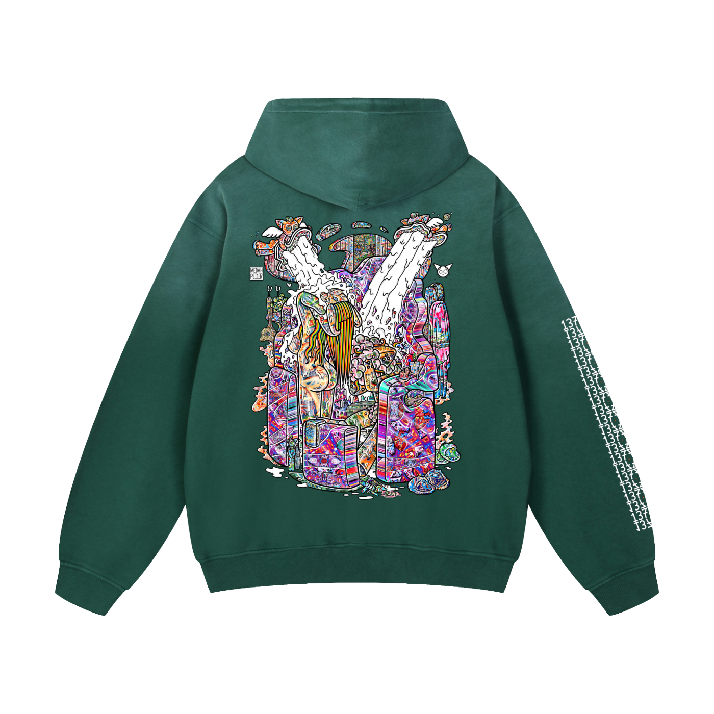 Shower Time - Heavyweight Sunfade Oversized Hoodie