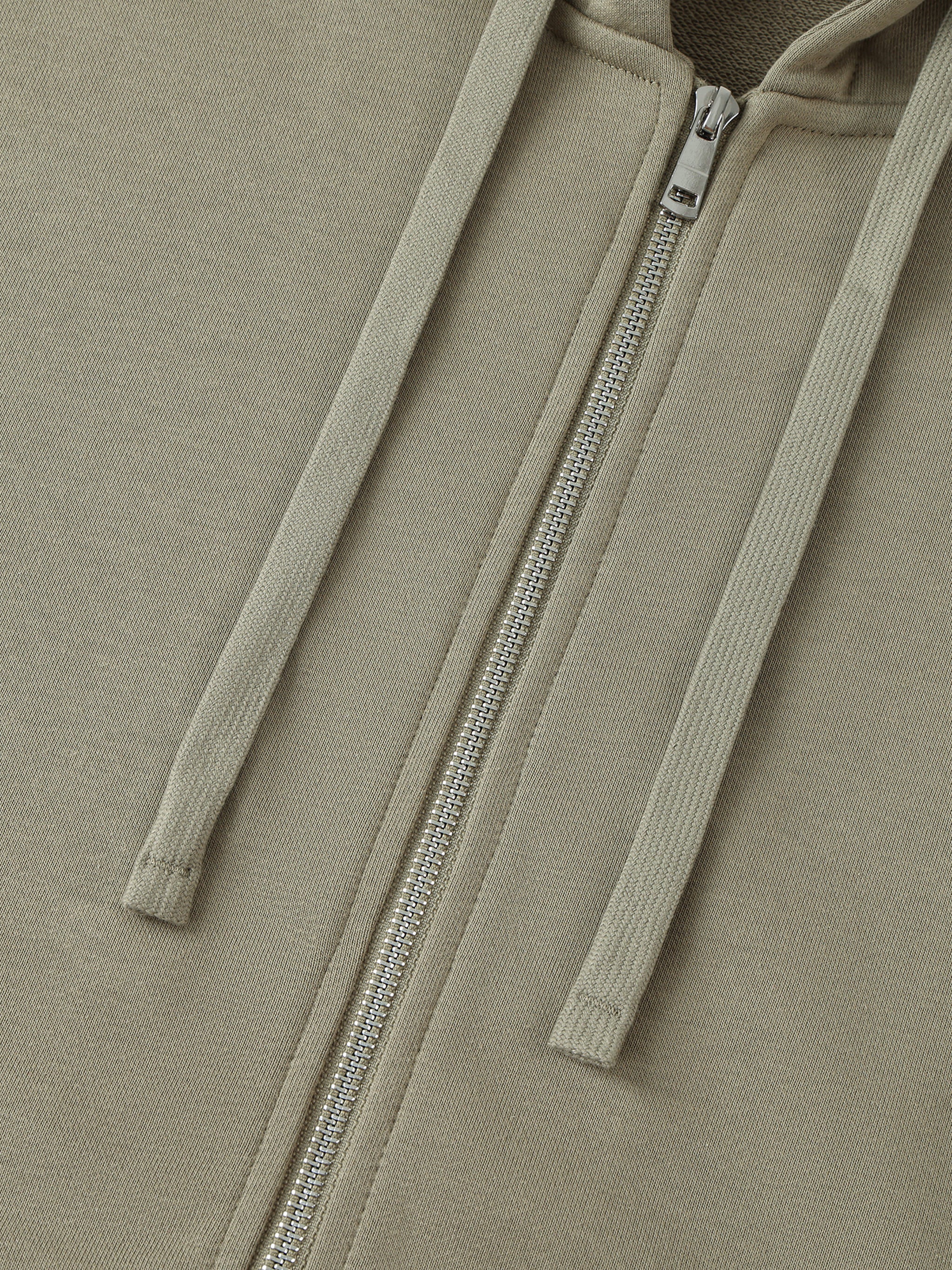 Two Truths and a Lie- Drop-Shoulder Zip Up Hoodie